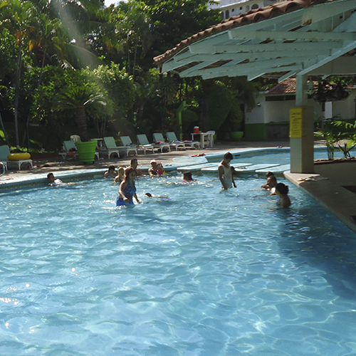 Alberca hotel tortuga acapulco